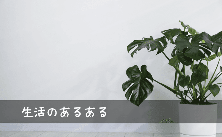 生活のあるある