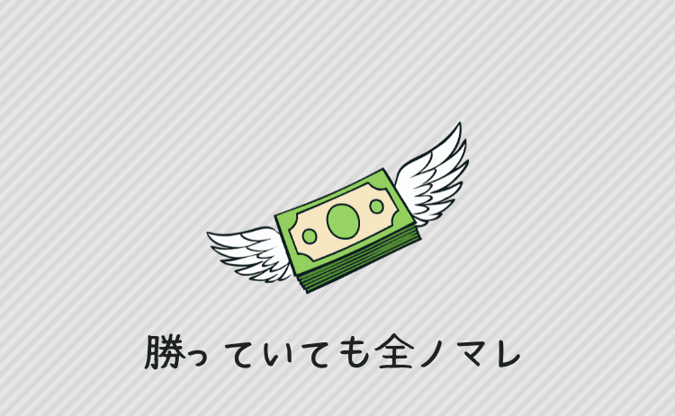 途中まで勝っていたのに全ノマレ