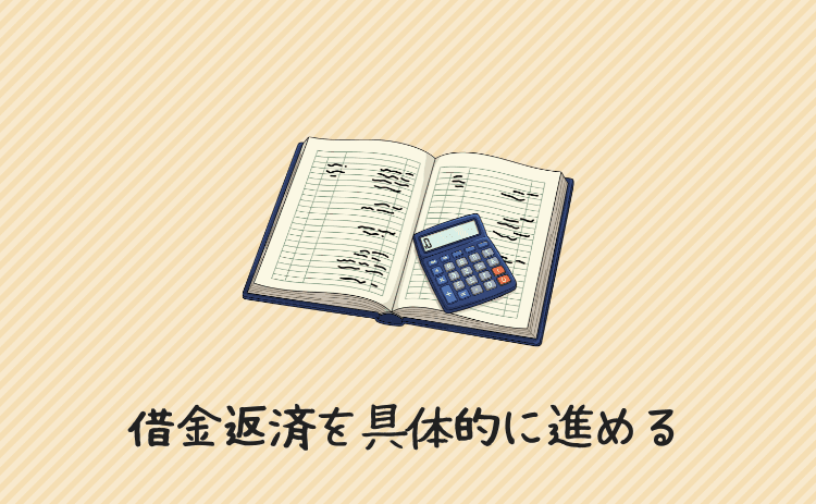 借金返済を具体的に進める